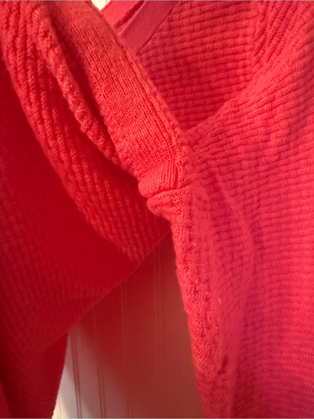 Talbots Crewneck Hot Pink Small Sweater - Picture 3 of 6
